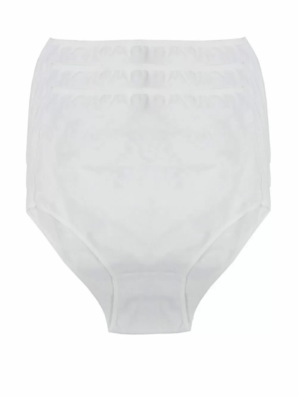 GKAPETANIS Σλιπ Maxi 4/ Basic - Ψηλό & Φαρδύ - Plus Size  - Ελαστικό Βαμβάκι - 3 Τεμάχια