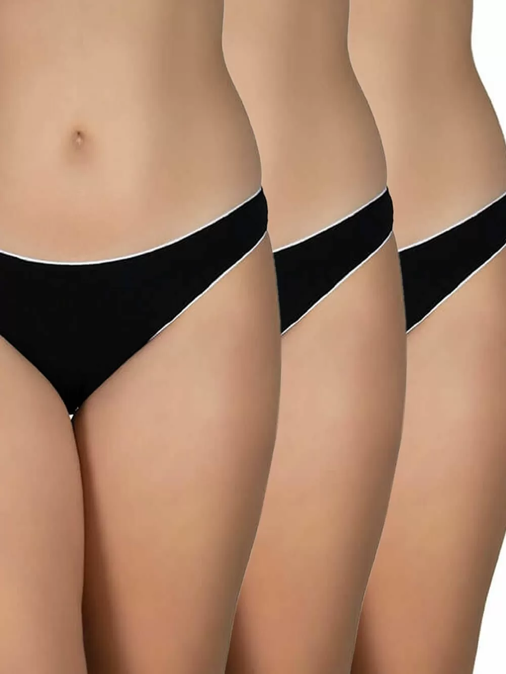 GKAPETANIS Σλιπ Κανονικό Mini All Day - Ελαστικό Βαμβάκι - 3 Τεμάχια 