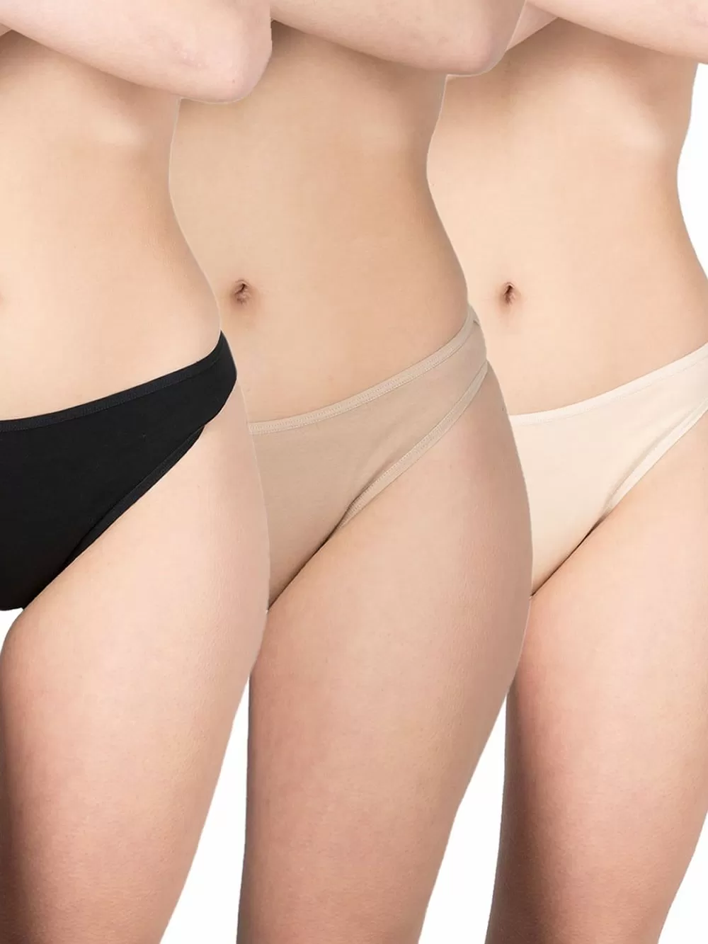 GKAPETANIS Σλιπ Κανονικό Mini All Day - Ελαστικό Βαμβάκι - Πακέτο με 3