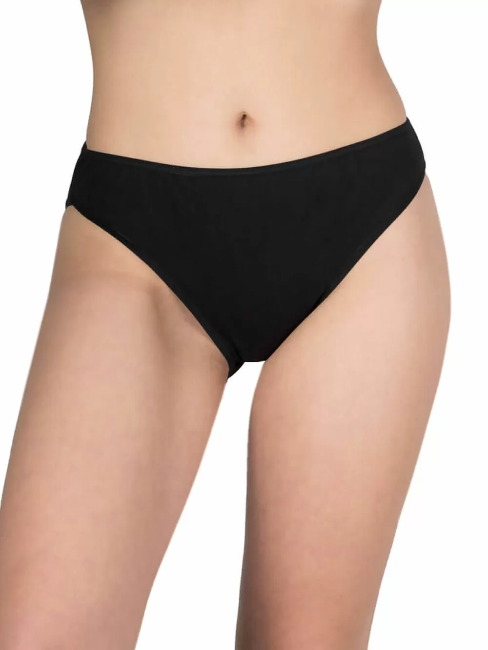 GKAPETANIS Σλιπ Κανονικό Ψηλό Basic - Plus Size  - Ελαστικό Βαμβάκι - 3 Τεμάχια 