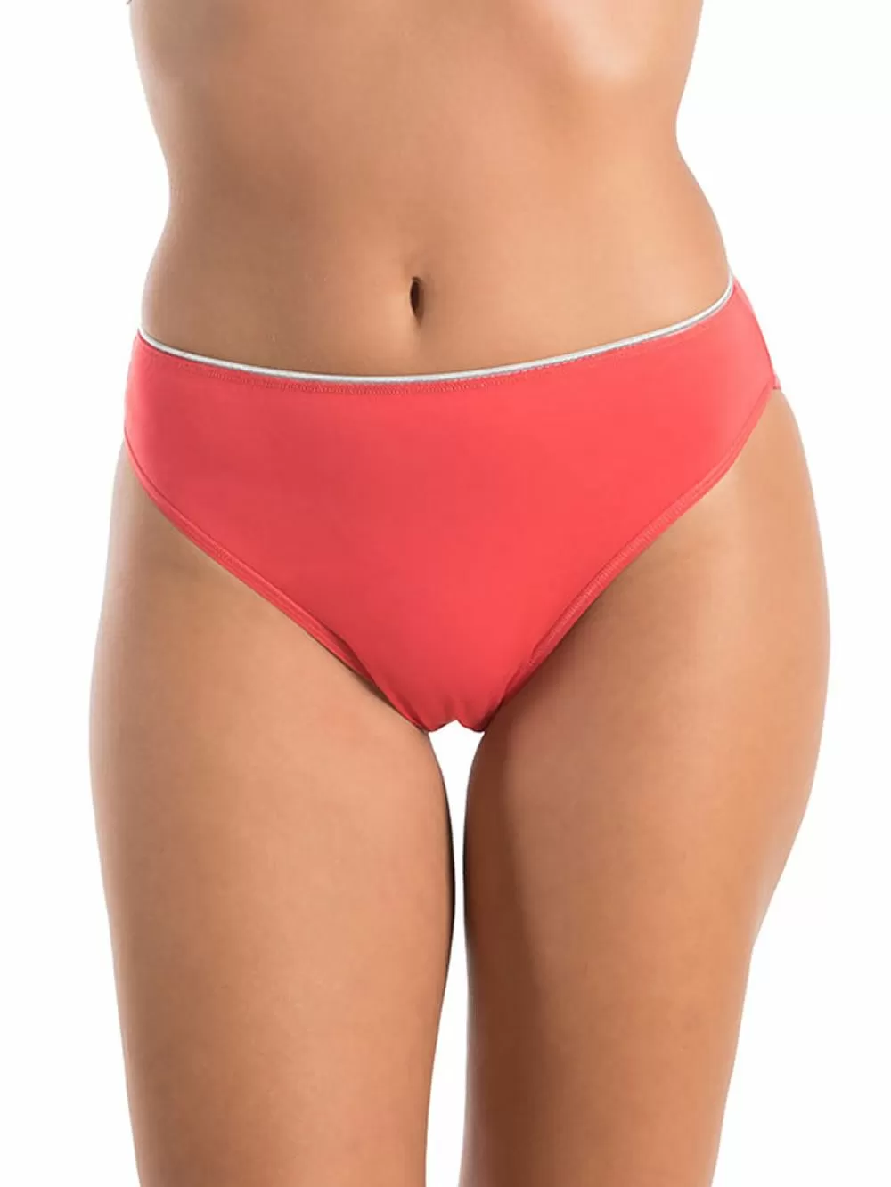 GKAPETANIS All Day Σλιπ Κανονικό Ψηλό - Ελαστικό Βαμβάκι - 5 Τεμάχια