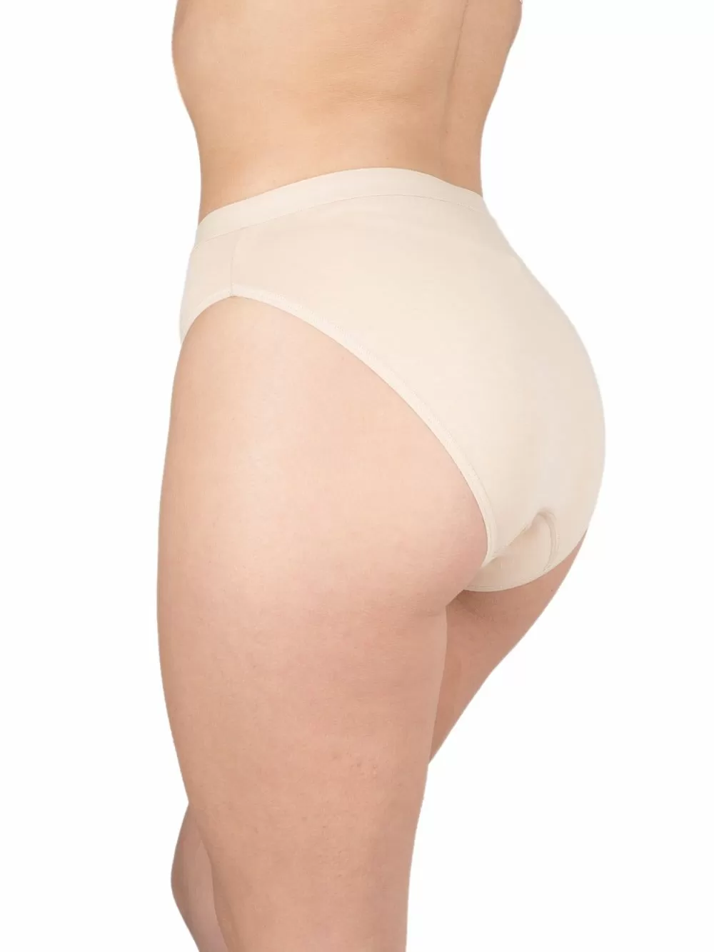 Σλιπ Bikini Κανονικό GKAPETANIS Allday - Φαρδύ & Ψηλό - Ελαστικό Βαμβάκι - 3 Τεμάχια