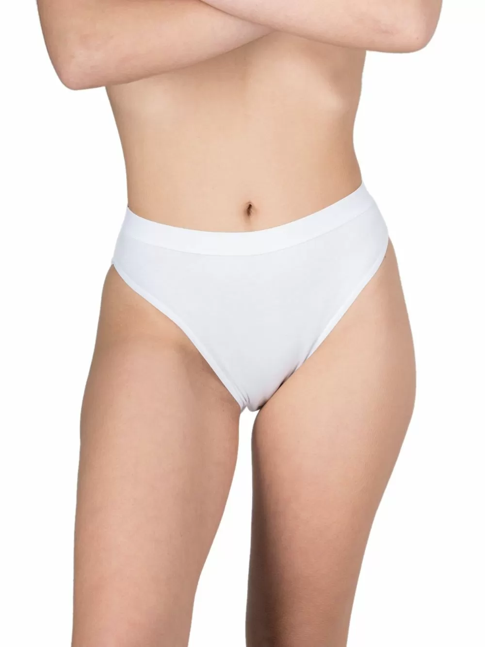 Σλιπ Bikini Κανονικό GKAPETANIS Allday - Φαρδύ & Ψηλό - Ελαστικό Βαμβάκι - 3 Τεμάχια