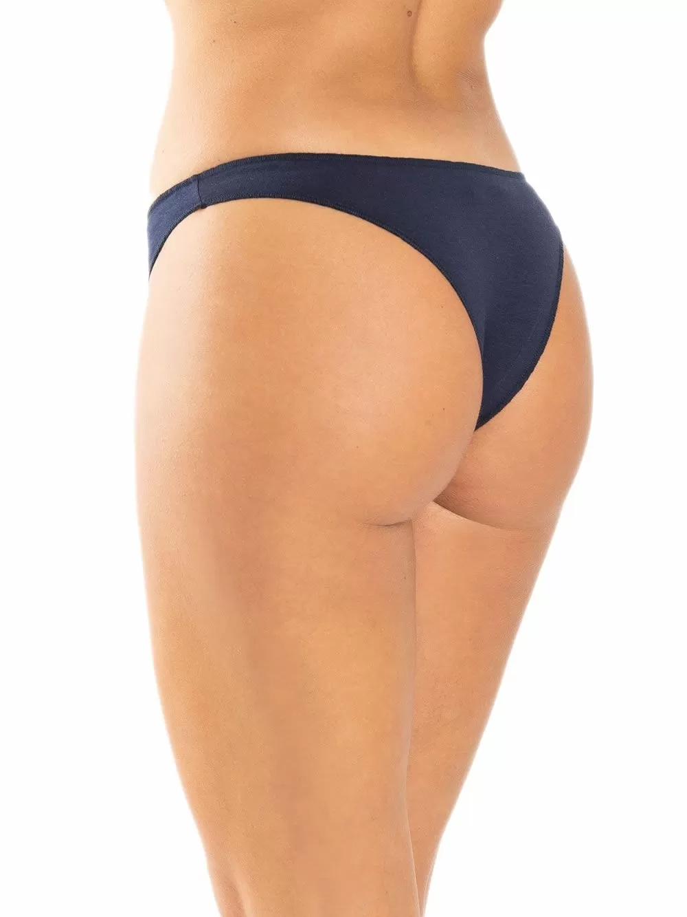 Brazilian Σλιπ GKAPETANIS Soft Touch - Απαλό Modal Βαμβάκι - Αόρατα Λάστιχα - 2 Τεμάχια 