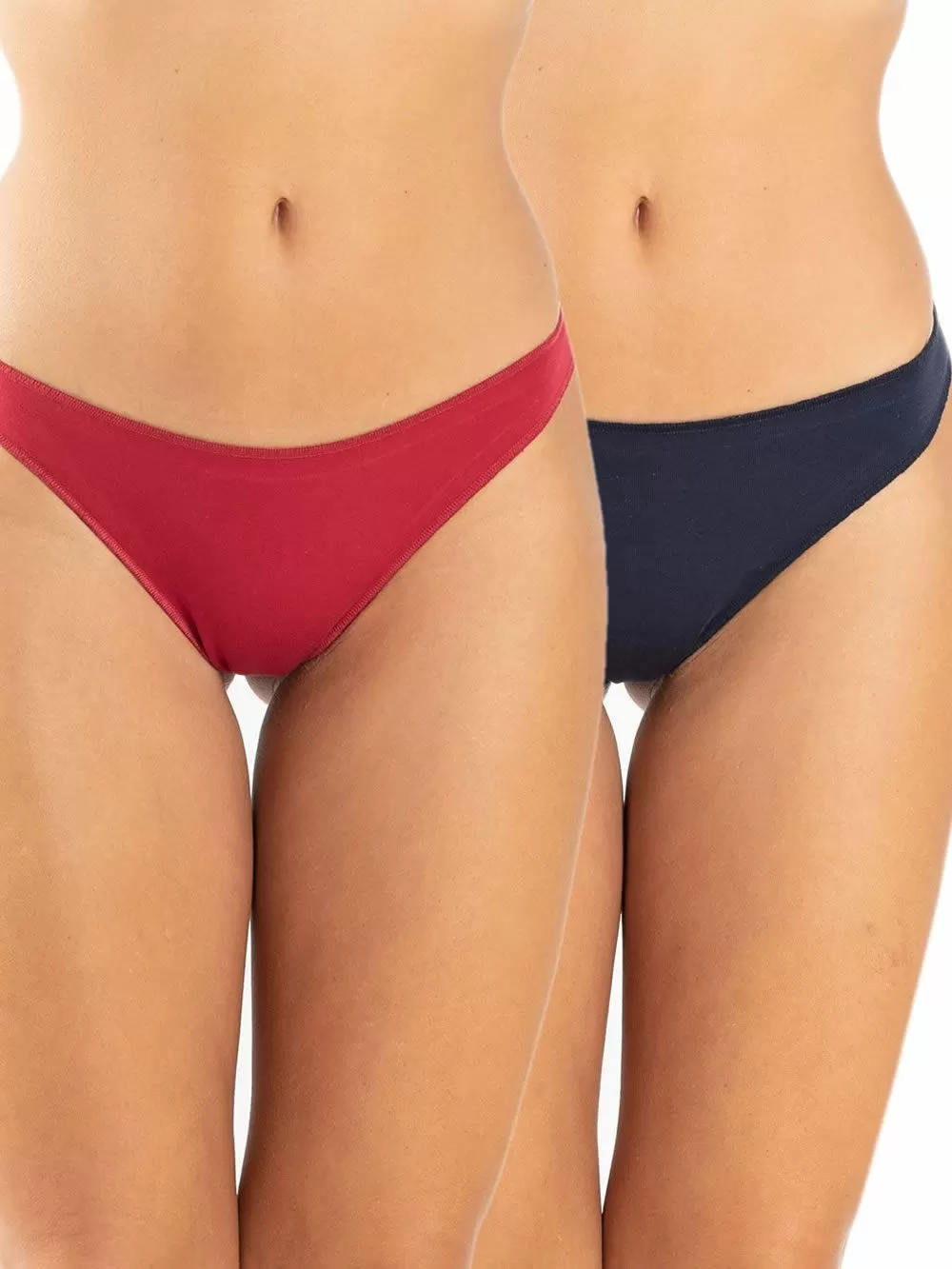 Brazilian Σλιπ GKAPETANIS Soft Touch - Απαλό Modal Βαμβάκι - Αόρατα Λάστιχα - 2 Τεμάχια 