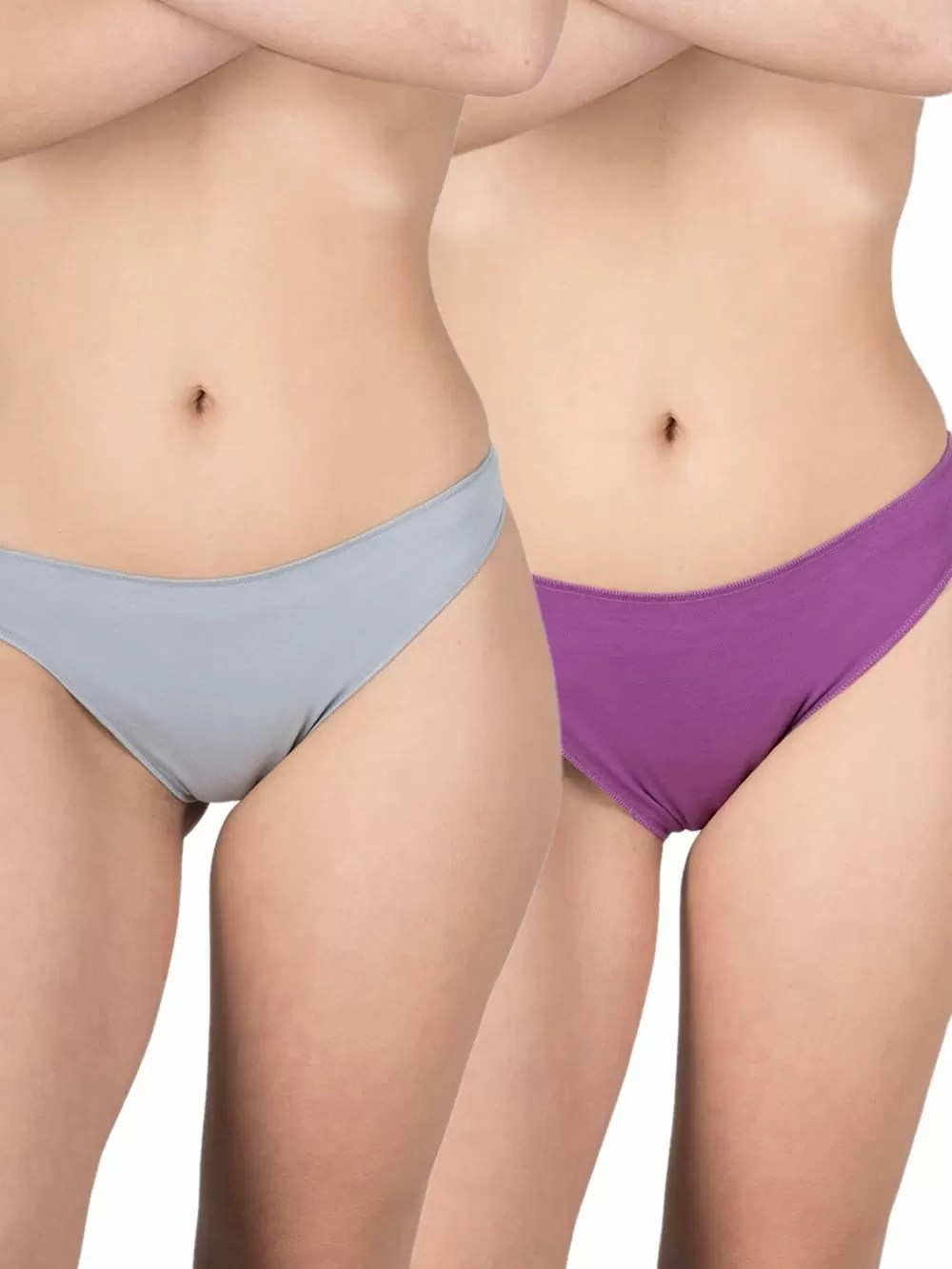 Brazilian Σλιπ GKAPETANIS Soft Touch -  2 Τεμάχια - Απαλό Modal Βαμβάκι - Αόρατα Λάστιχα