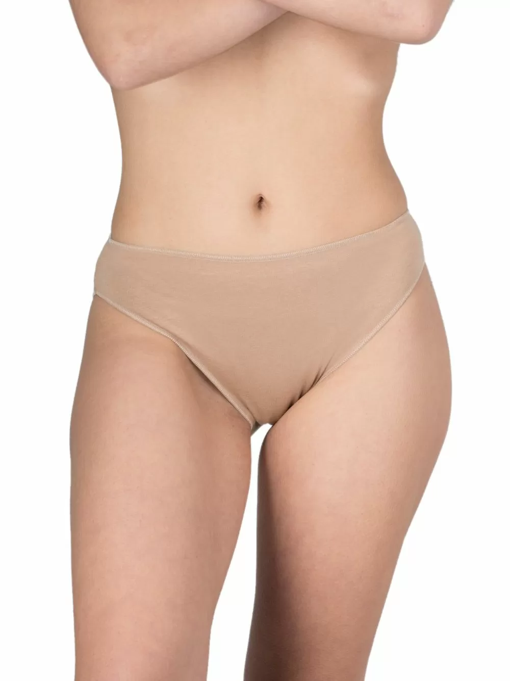 Σλιπ Bikini Κανονικό GKAPETANIS Soft Touch - Φαρδύ Ψηλό - Απαλό Modal Βαμβάκι - 2 Τεμάχια