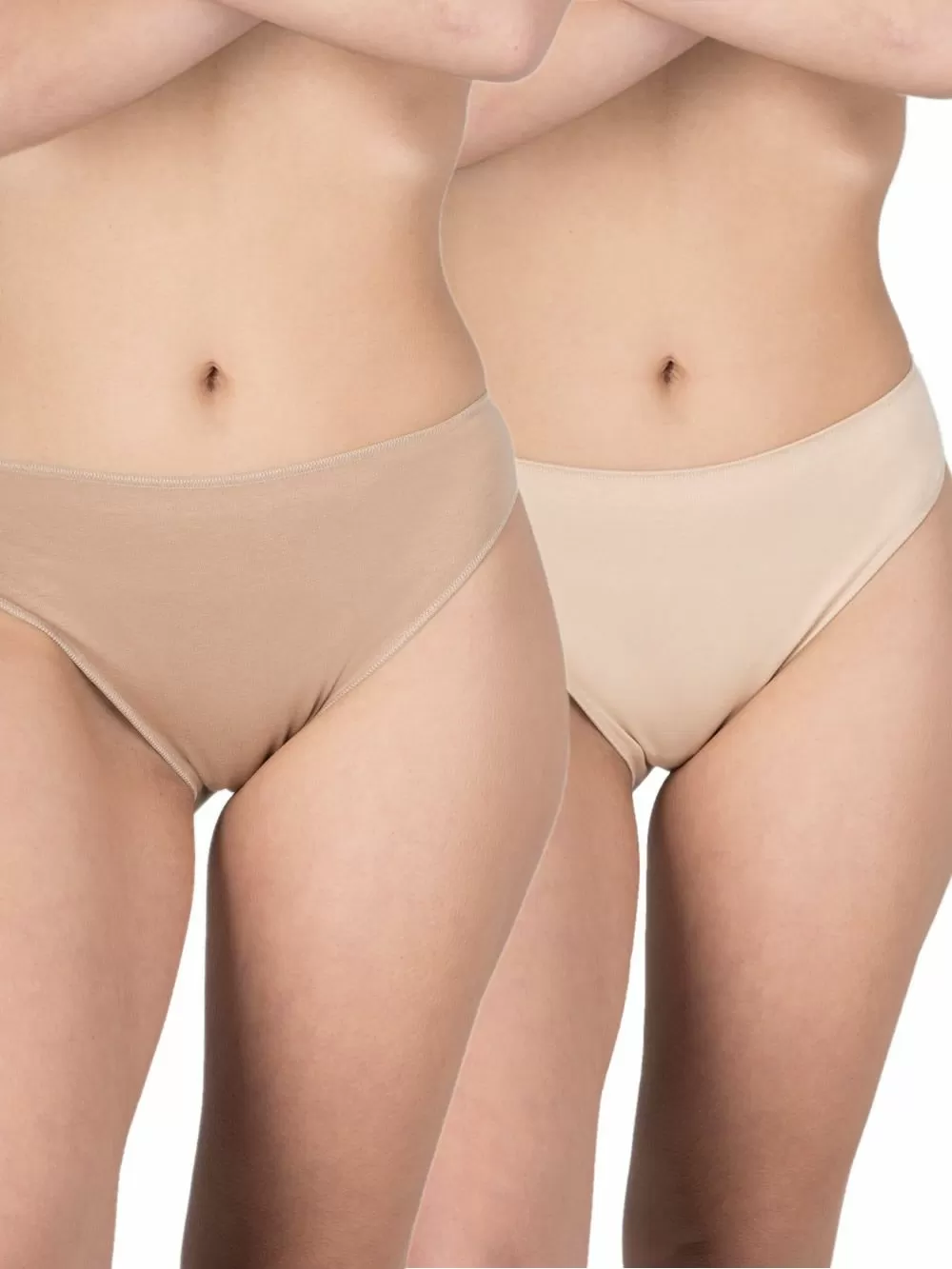 Σλιπ Bikini Κανονικό GKAPETANIS Soft Touch - Φαρδύ Ψηλό - Απαλό Modal Βαμβάκι - 2 Τεμάχια