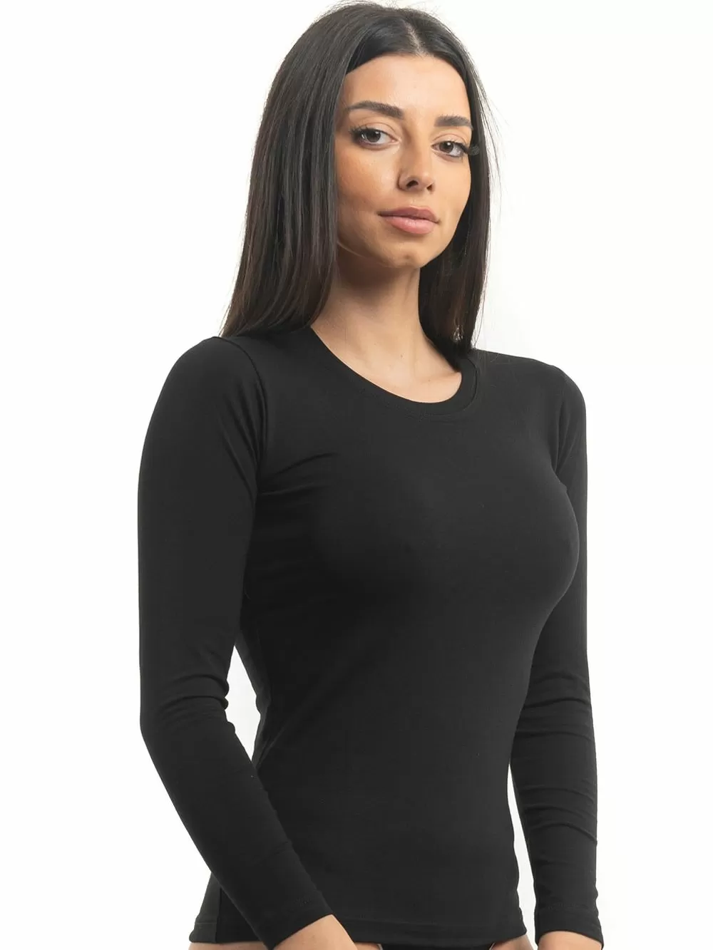 GKAPETANIS Μπλούζα Μακρύ Μανίκι Soft Touch - Απαλό Modal & Βαμβάκι