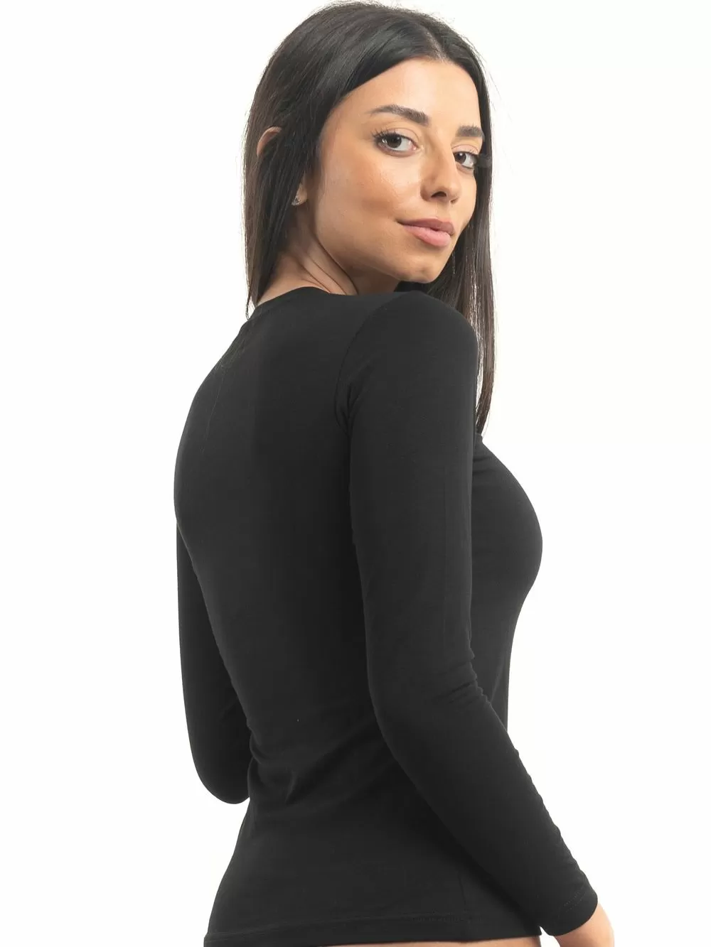 GKAPETANIS Μπλούζα Μακρύ Μανίκι Soft Touch - Απαλό Modal & Βαμβάκι