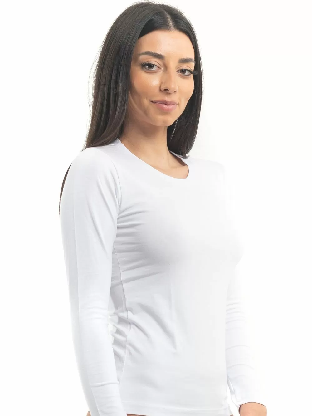 GKAPETANIS Μπλούζα Μακρύ Μανίκι Soft Touch - Απαλό Modal & Βαμβάκι