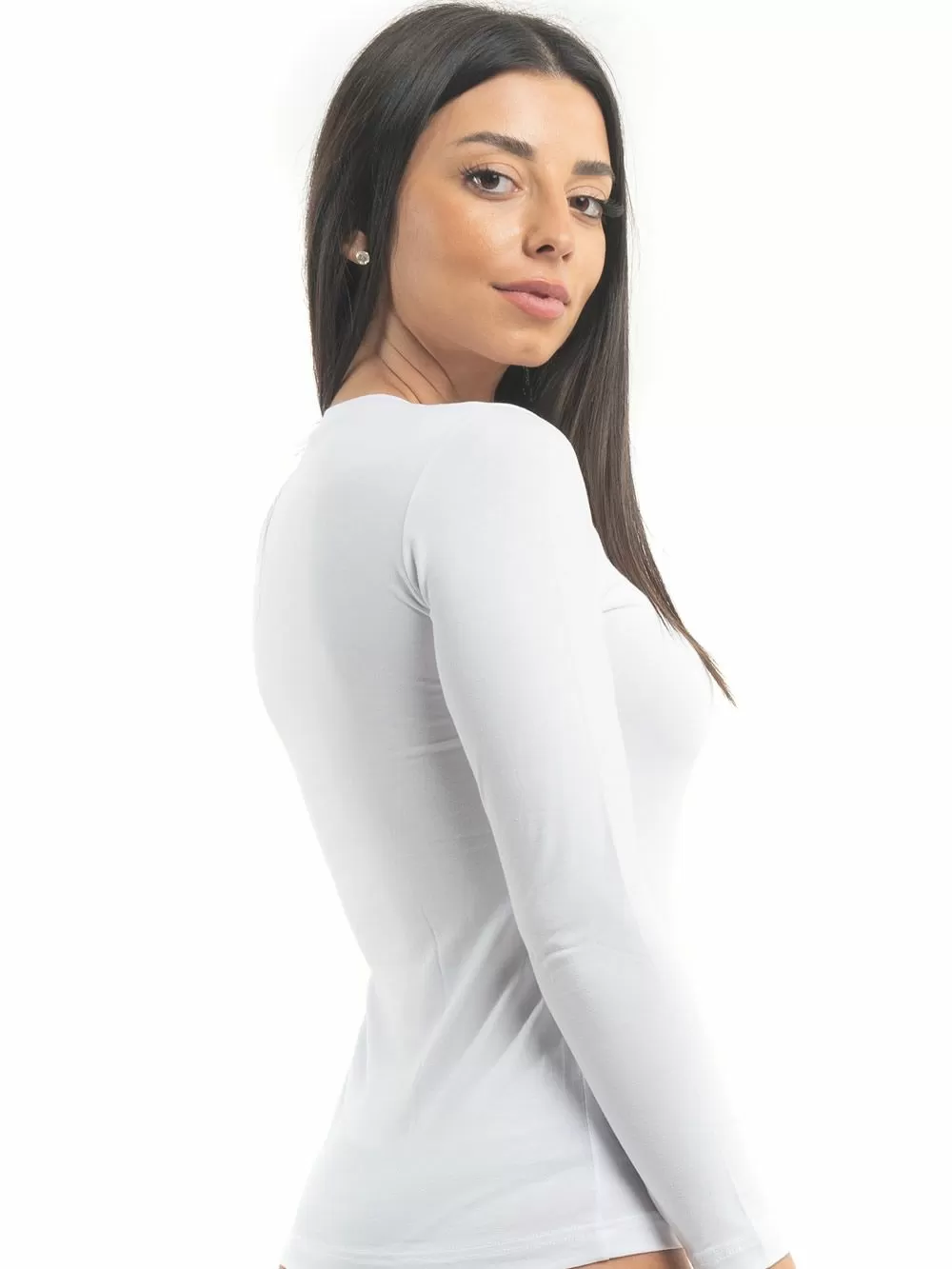 GKAPETANIS Μπλούζα Μακρύ Μανίκι Soft Touch - Απαλό Modal & Βαμβάκι