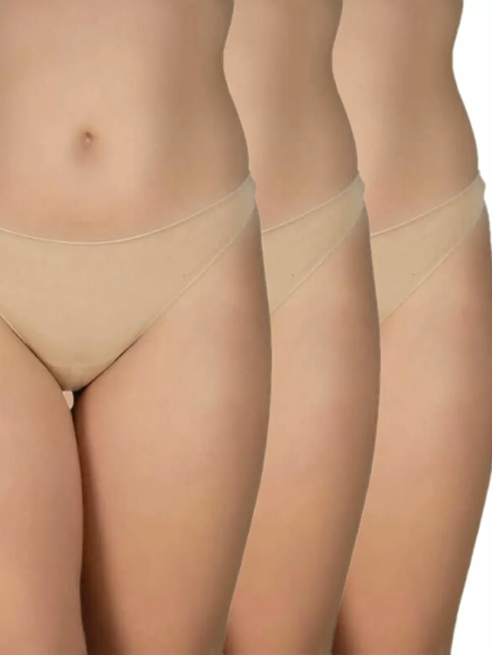 GKAPETANIS Feel Natural String -Απαλό Bamboo - 3 Τεμάχια 