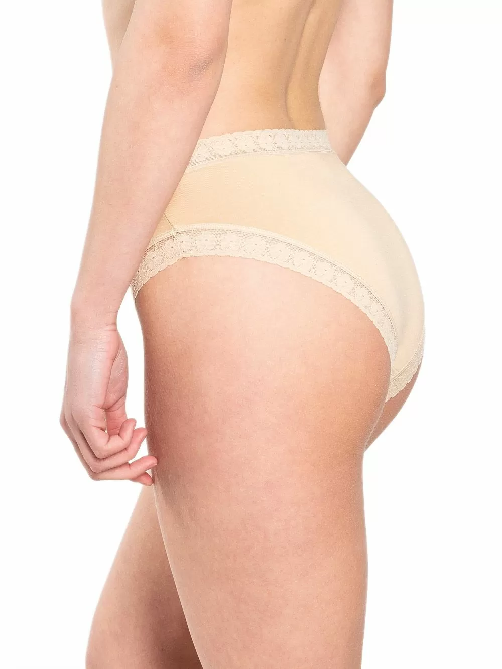 GKAPETANIS Lace Essentials Boxer Tai - Απαλό Modal & Βαμβάκι - Δαντέλα - 3 Τεμάχια 