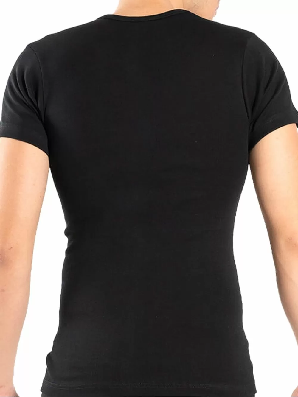 GKAPETANIS Ανδρική Φανέλα All Day - Ανοιχτή Λαιμουδιά - 100% Βαμβακερή - 3 Τεμάχια