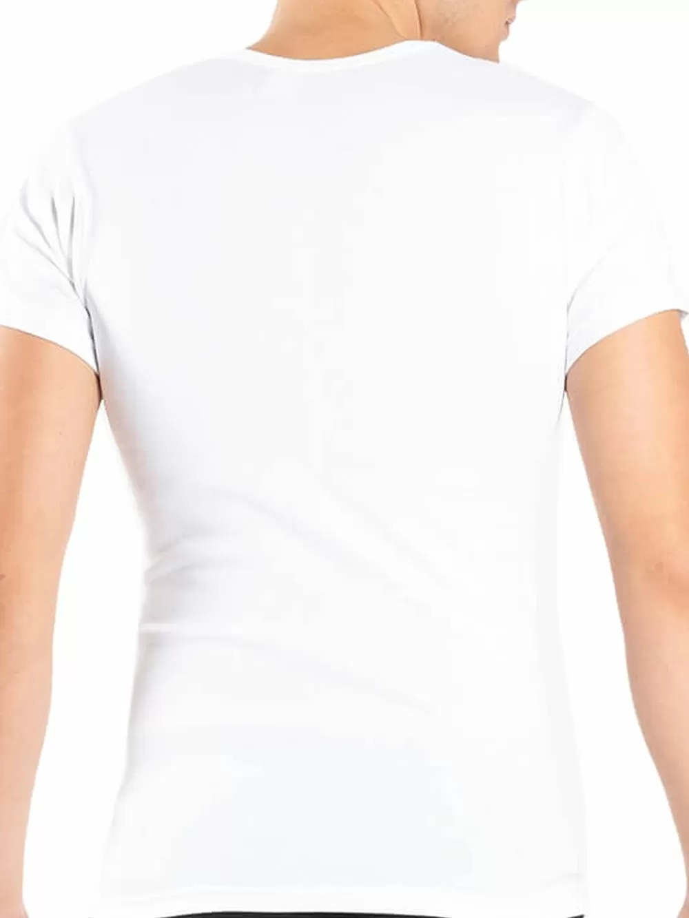 GKAPETANIS Ανδρική Φανέλα All Day - Ανοιχτή Λαιμουδιά - 100% Βαμβακερή - 3 Τεμάχια