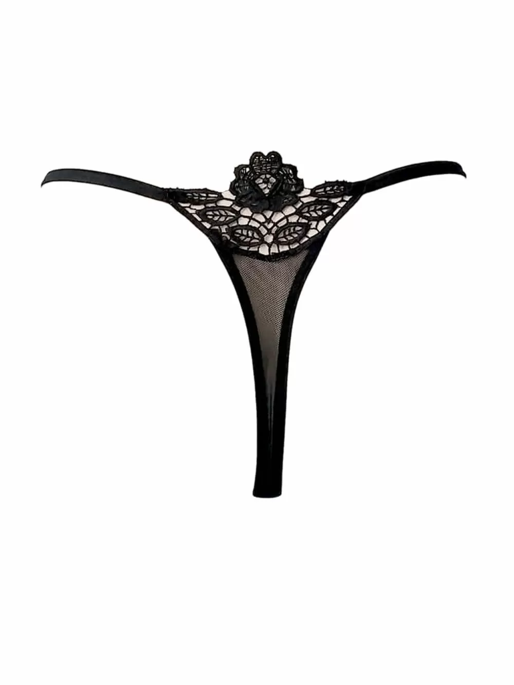 GKAPETANIS String - Dedroom Lingerie - Διαφάνεια & Δαντέλα Κέντημα