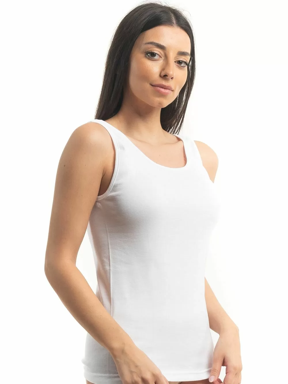 GKAPETANIS Γυναικείο Φανελάκι με Τιράντα Pure Cotton - 100% Βαμβάκι