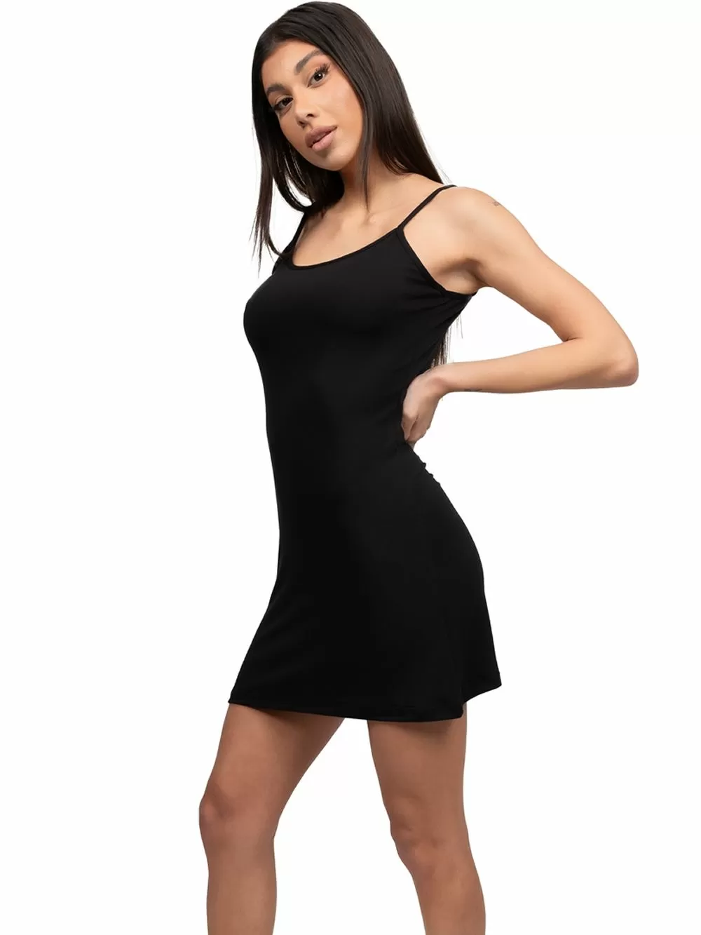 GKAPETANIS Φόρεμα Μεσοφόρι - Super Απαλό Viscose 