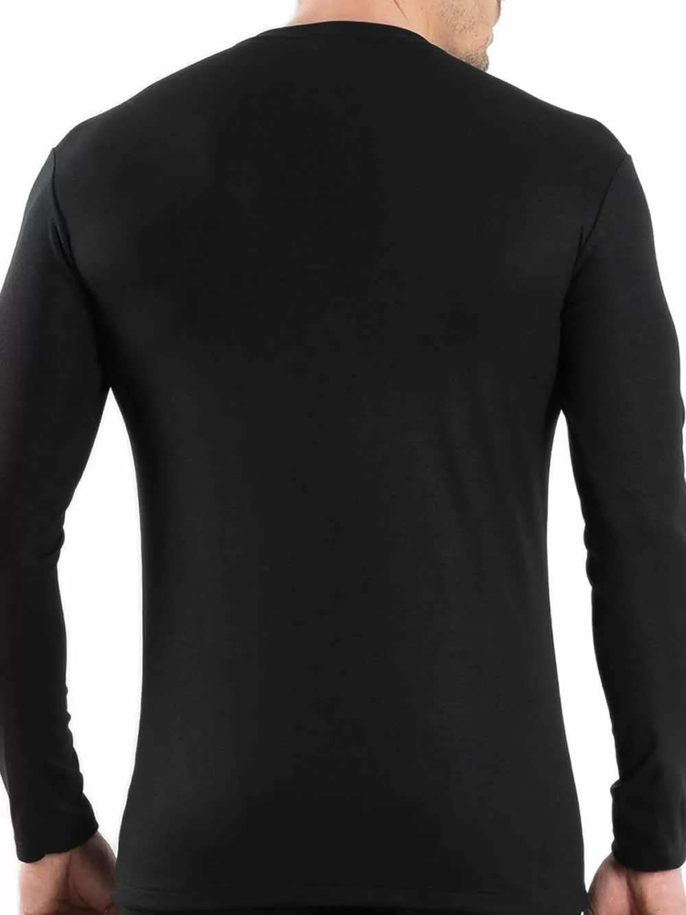 GKAPETANIS Ανδρική Ισοθερμική Μπλούζα - Μακρύ Μανίκι - Απαλή & Ζεστή