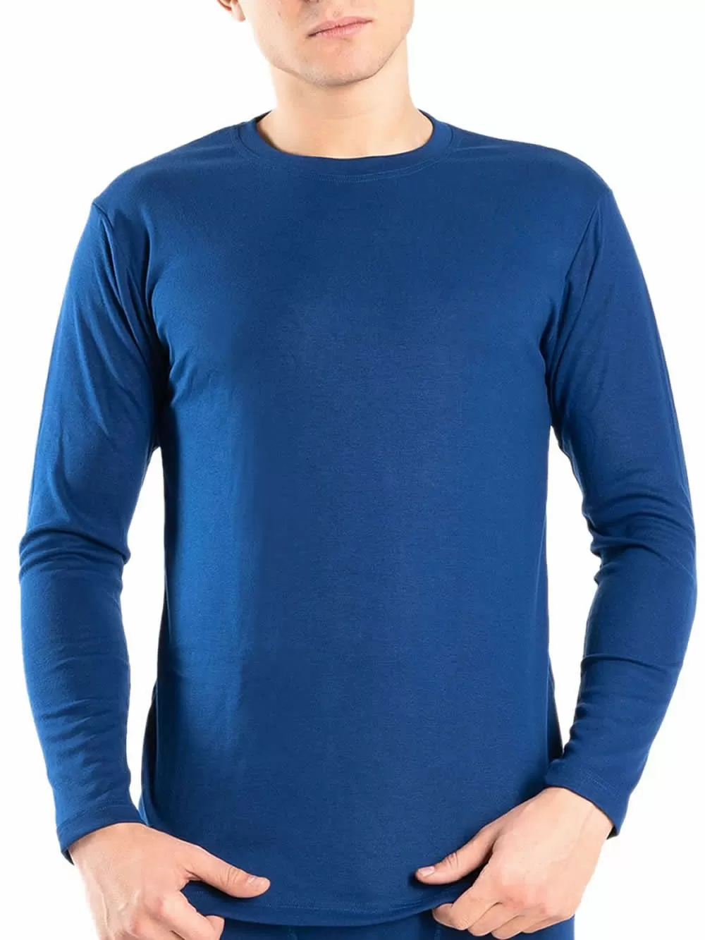 GKAPETANIS Ανδρική Ισοθερμική Μπλούζα - Μακρύ Μανίκι - Απαλή & Ζεστή