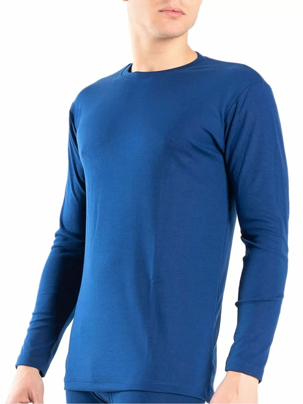 GKAPETANIS Ανδρική Ισοθερμική Μπλούζα - Μακρύ Μανίκι - Απαλή & Ζεστή