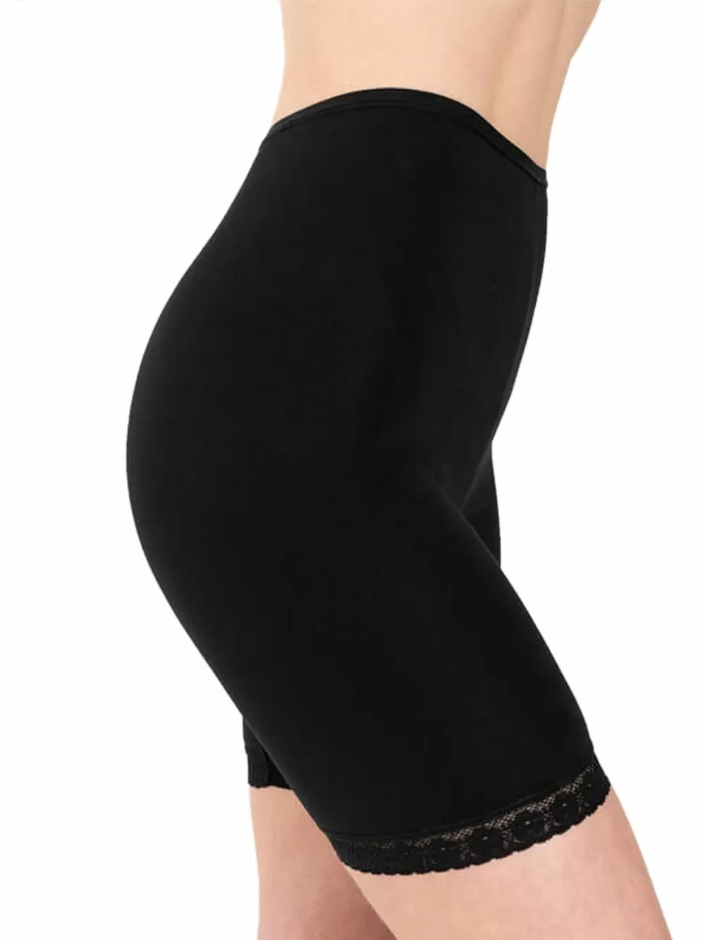 GKAPETANIS All Day Slip Long Basic - Μακρύ Πόδι - Ελαστικό Βαμβάκι 