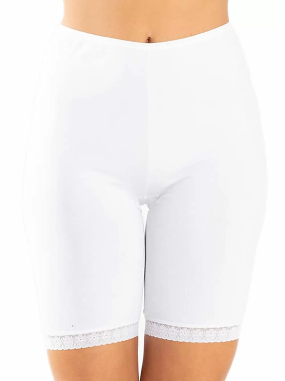 GKAPETANIS All Day Slip Long Basic - Μακρύ Πόδι - Ελαστικό Βαμβάκι 