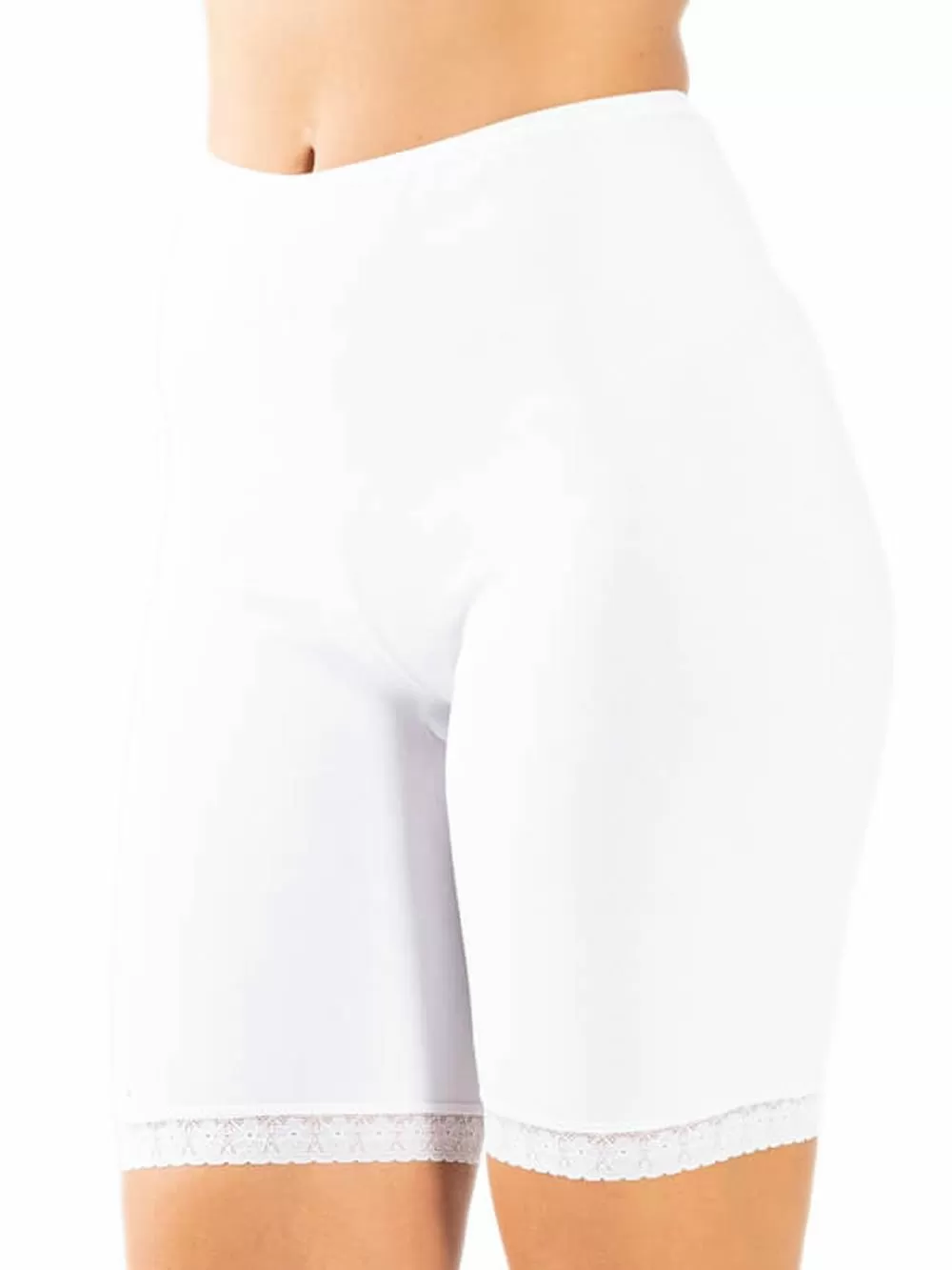 GKAPETANIS All Day Slip Long Basic - Μακρύ Πόδι - Ελαστικό Βαμβάκι 