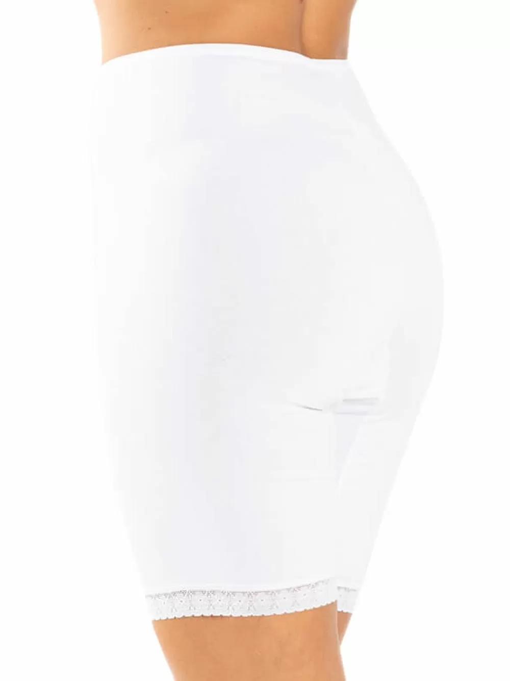 GKAPETANIS All Day Slip Long Basic - Μακρύ Πόδι - Ελαστικό Βαμβάκι 