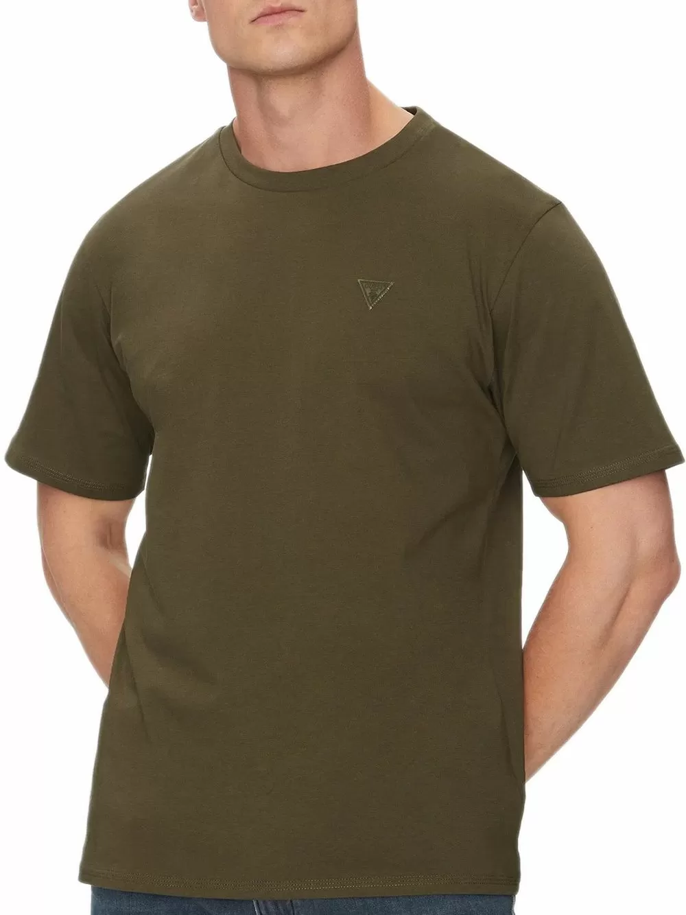 GUESS Ανδρικό T-Shirt - Logo - 100% Οργανικό Βαμβάκι