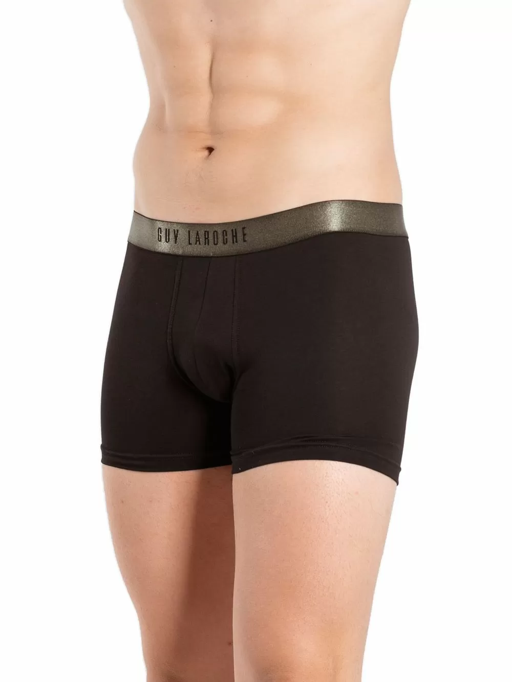 GUY LAROCHE Ανδρικό Μπόξερ - Ελαστικό Βαμβάκι - Logo 