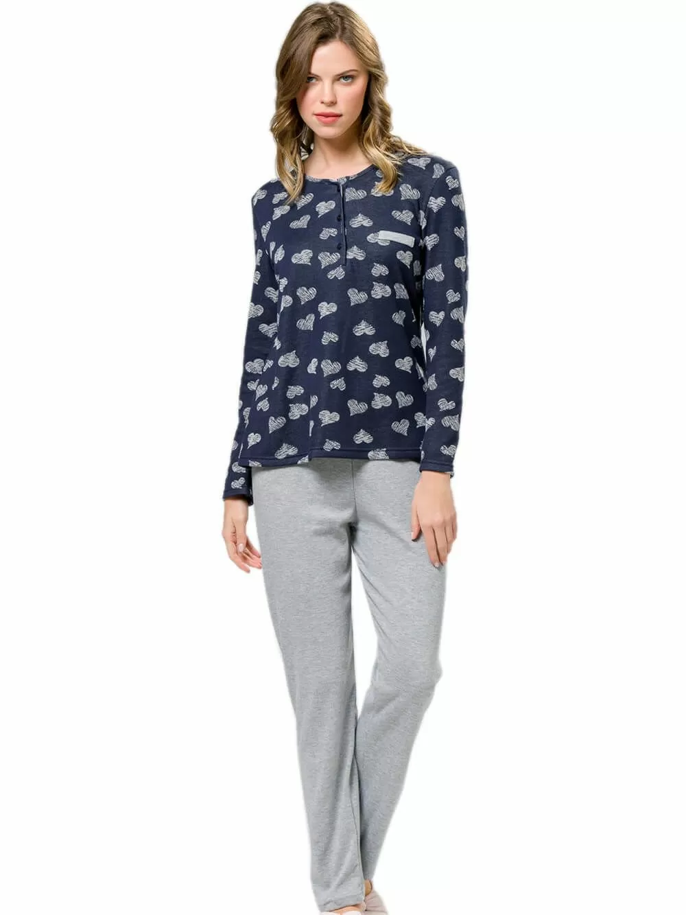 Πυτζάμα Γυναικεία HARMONY - Γεμάτο Ύφασμα - Νέα Μαμά