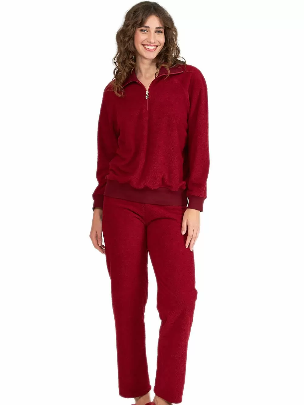 Γυναικεία Πυτζάμα Φόρμα HARMONY - Απαλό & Ζεστό Fleece 
