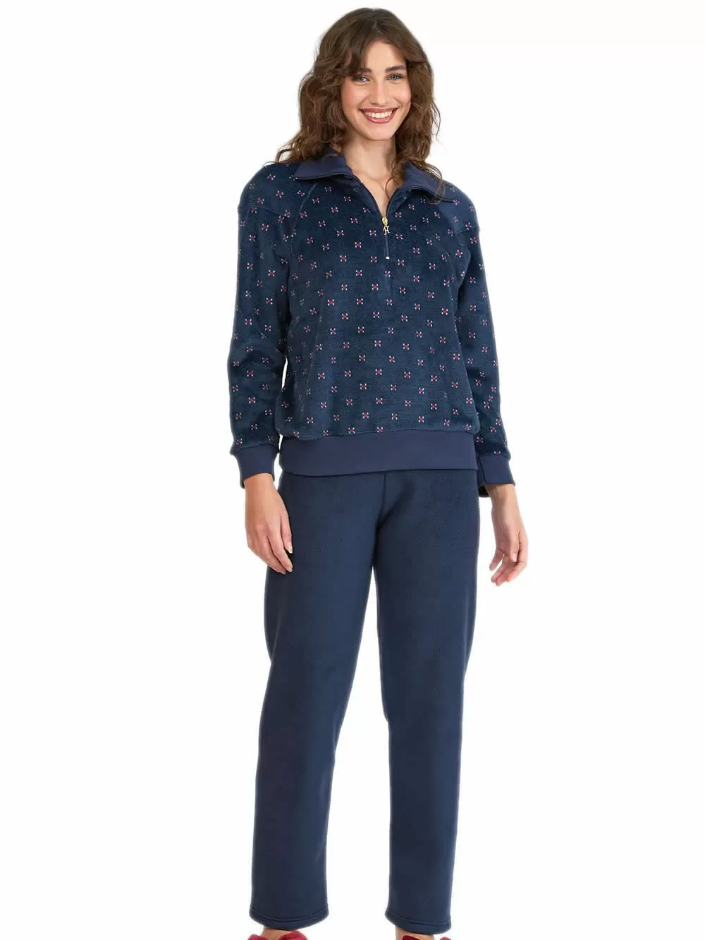 Γυναικεία Πυτζάμα HARMONY - Απαλό & Ζεστό Fleece