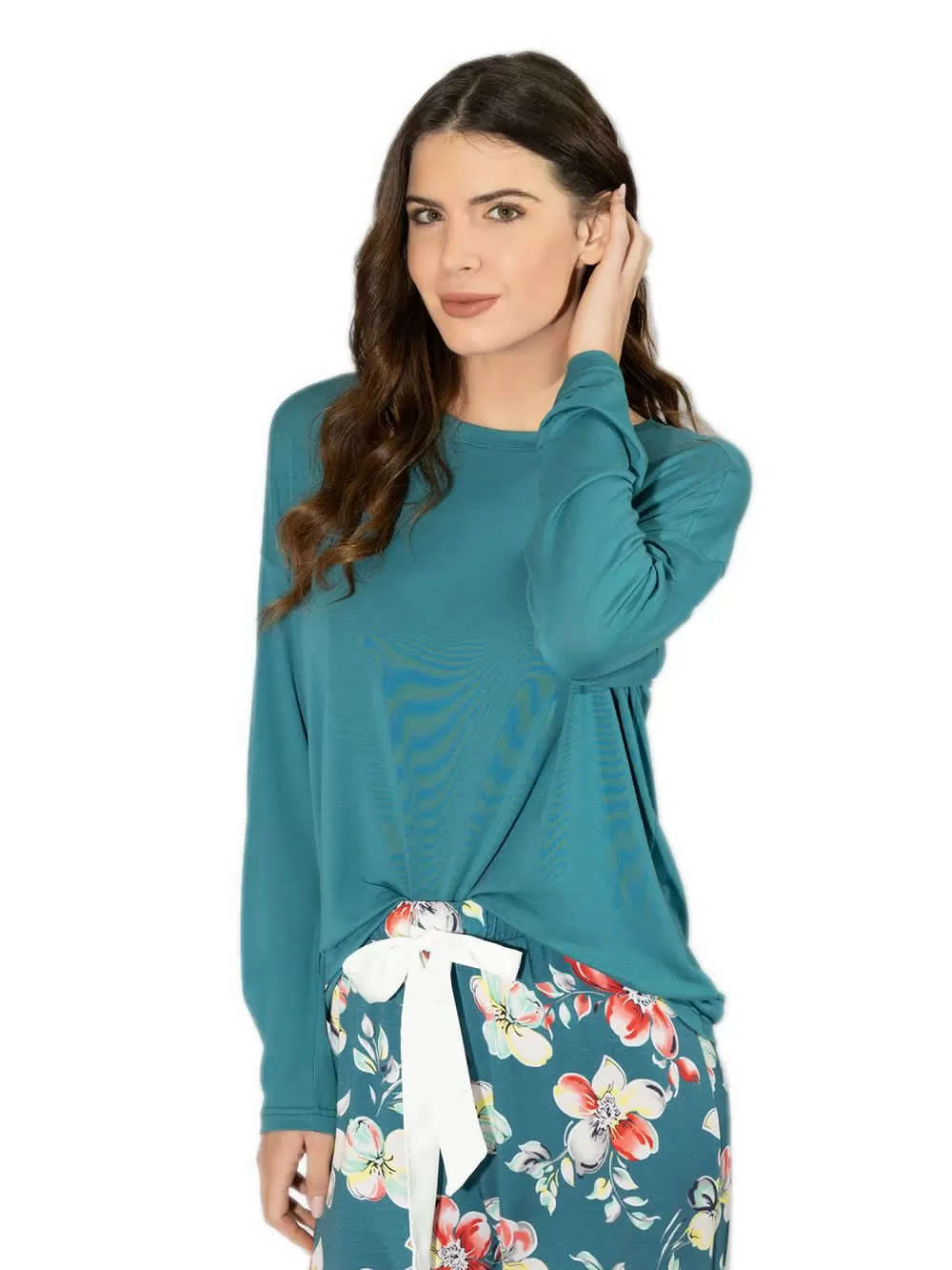 Γυναικεία Πυτζάμα HARMONY Floral - Απαλό Modal