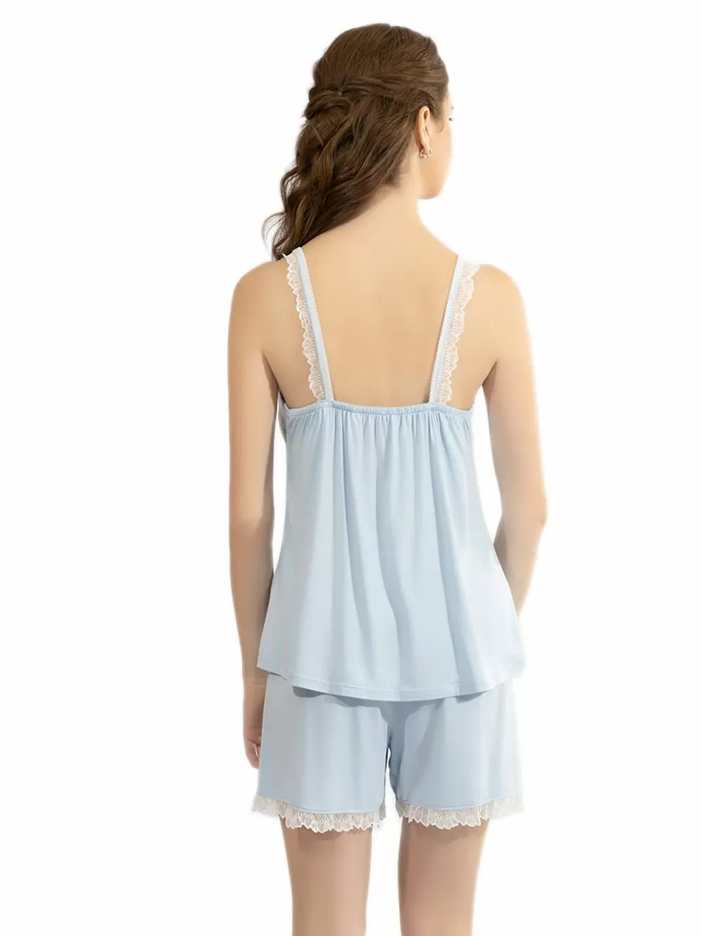 Babydoll HARMONY - Αέρινο Modal - Δαντέλα