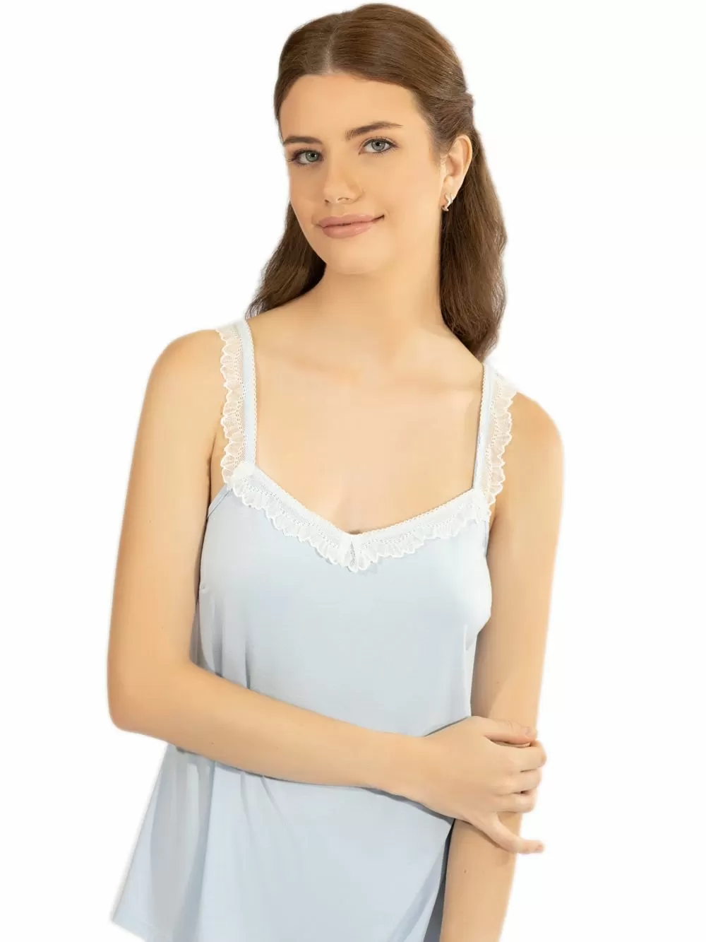 Babydoll HARMONY - Αέρινο Modal - Δαντέλα