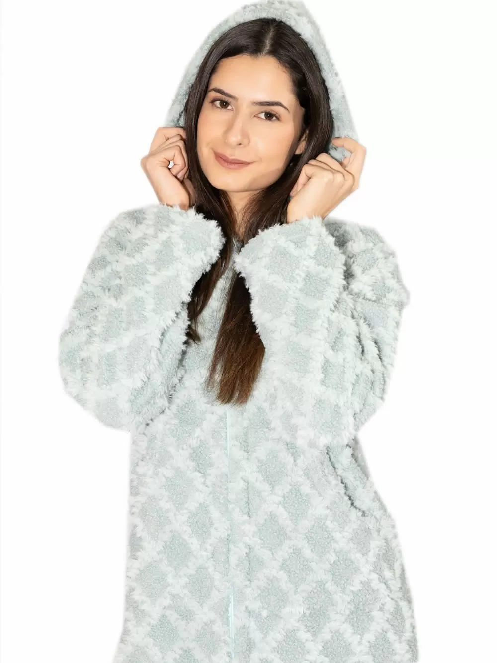Ρόμπα HARMONY Ανάγλυφη Γούνινη Fleece - Extra Ζεστή & Απαλή