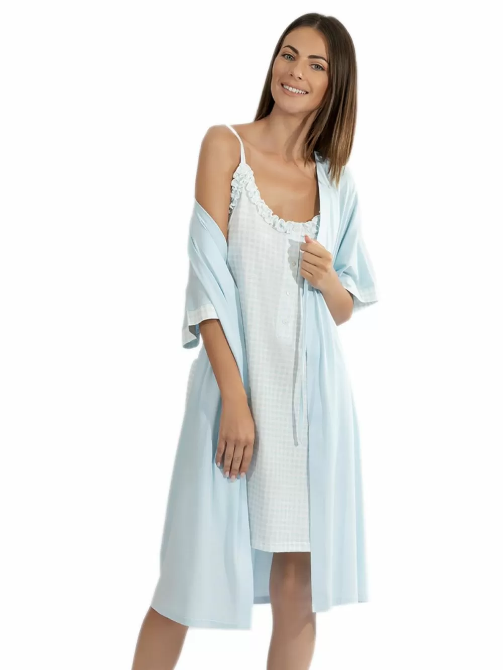 Ρόμπα HARMONY - Νέα Μαμά - Αέρινο Βαμβάκι & Modal