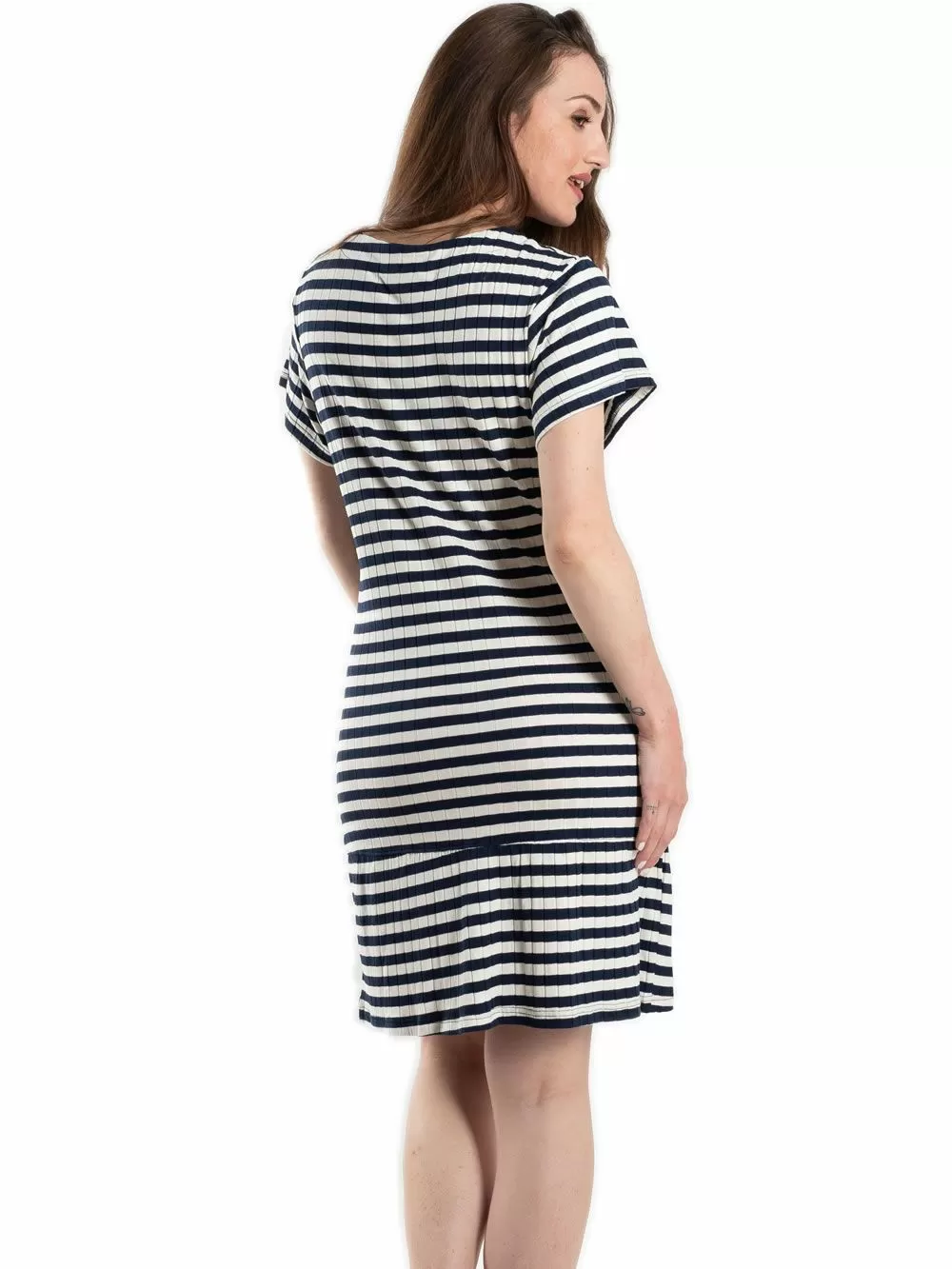 Φόρεμα Beachwear Harmony - Αέρινο Viscose - Κουμπιά & Βολάν 