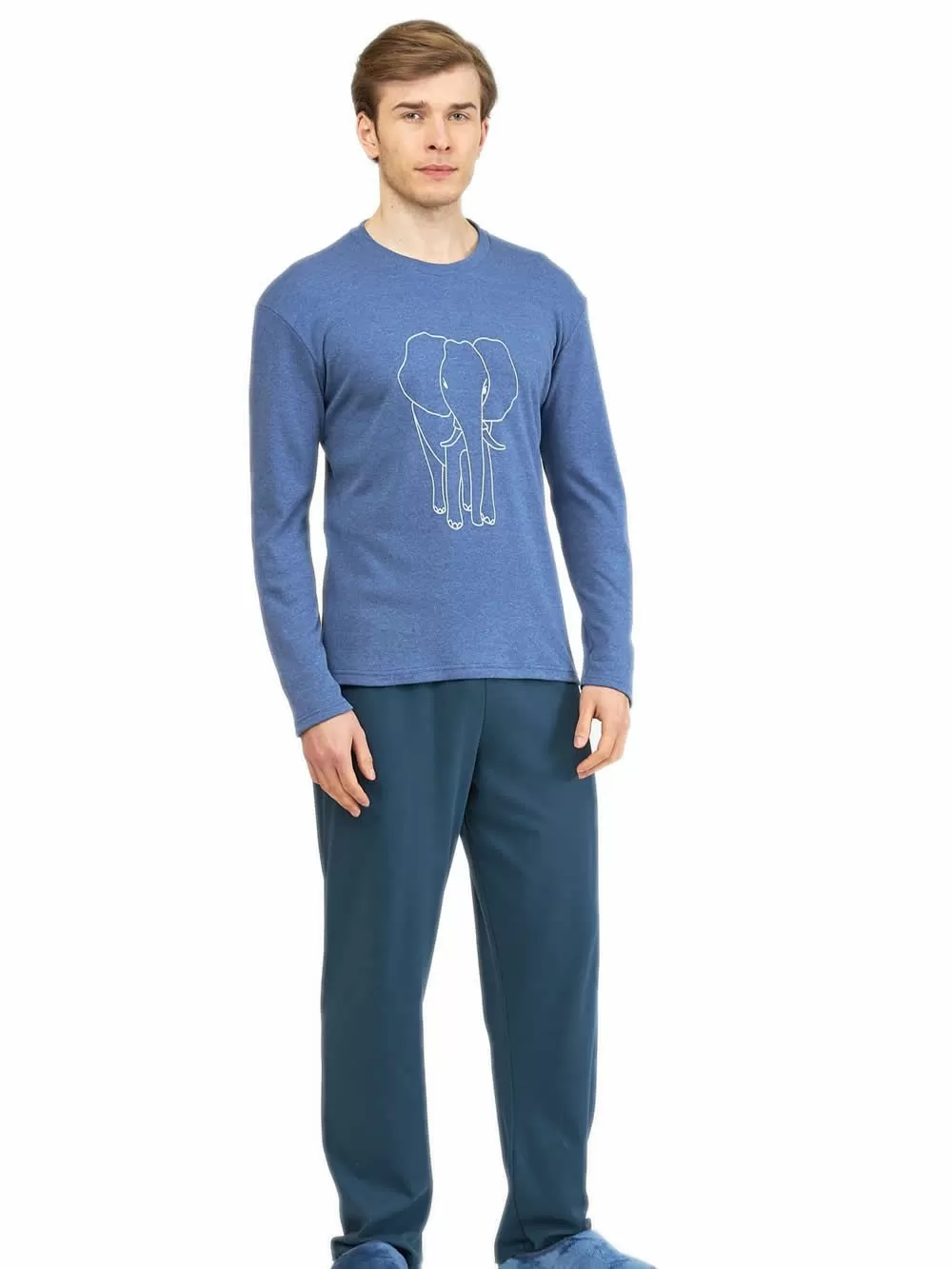 Ανδρική Πυτζάμα HARMONY Cot - 100% Βαμβακερή