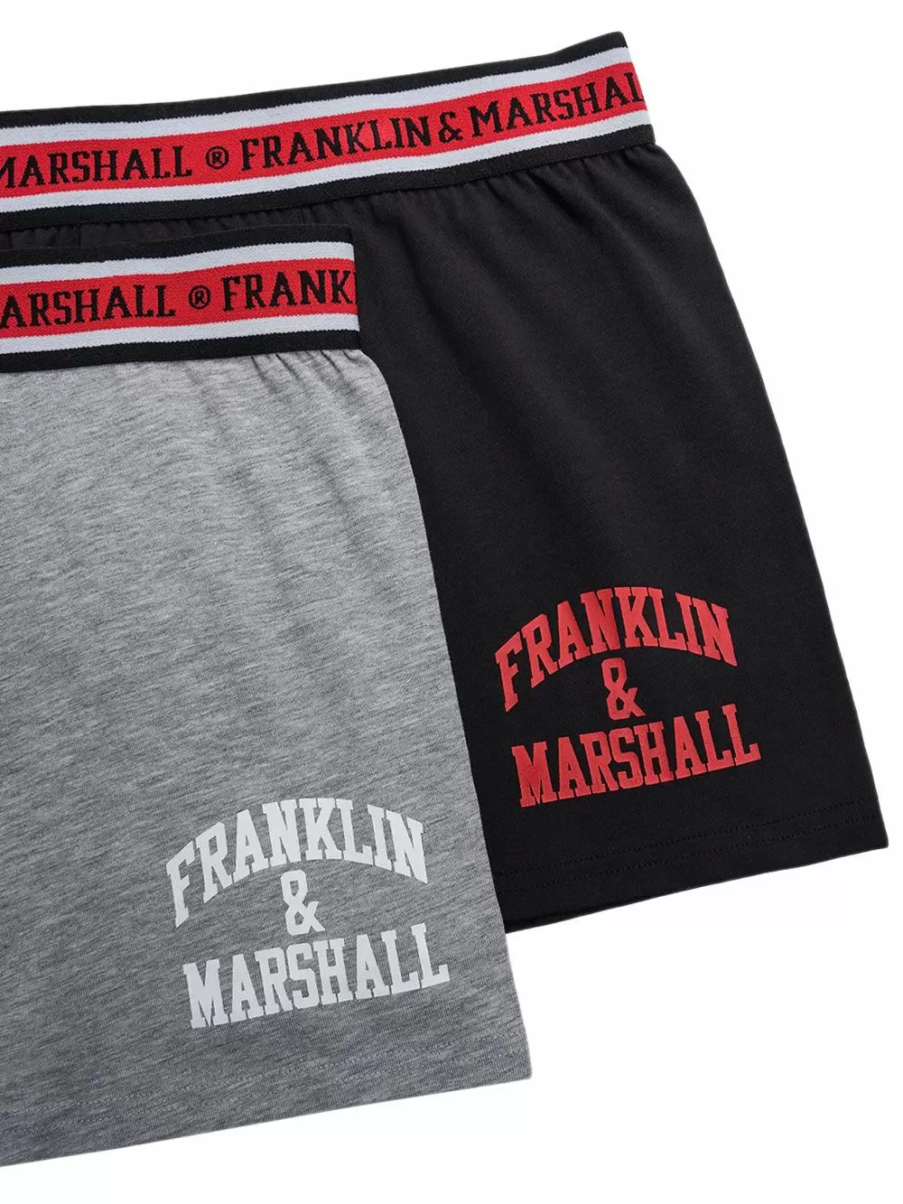 FRANKLIN MARSHALL Boxer - Ελαστικό Βαμβάκι - Πακέτο με 2