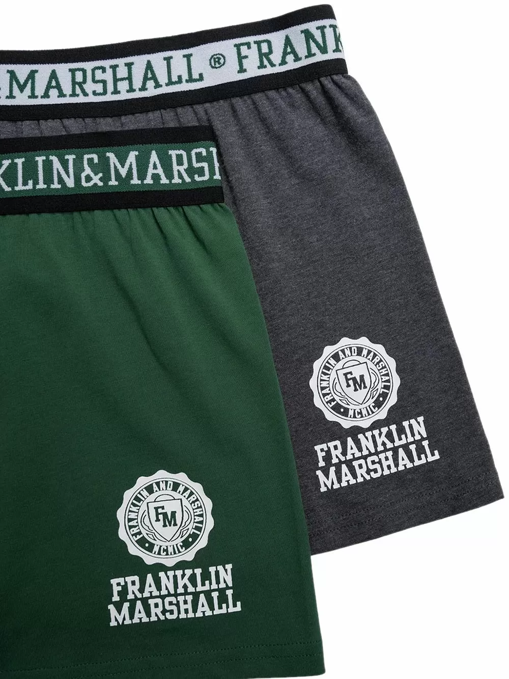 FRANKLIN MARSHALL Boxer - Ελαστικό Βαμβάκι - Πακέτο με 2 