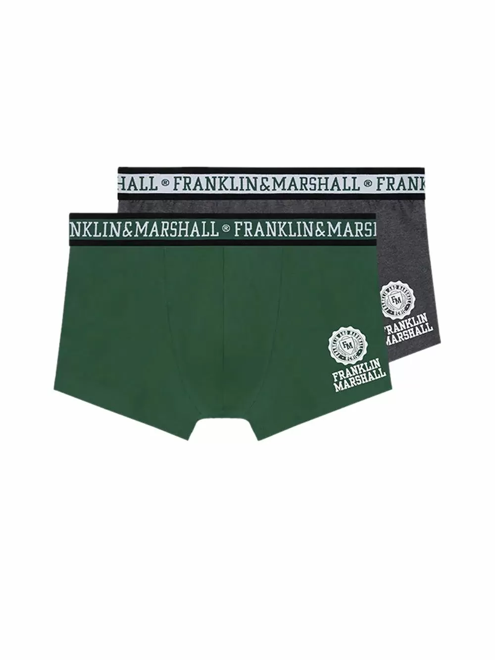 FRANKLIN MARSHALL Boxer - Ελαστικό Βαμβάκι - Πακέτο με 2 