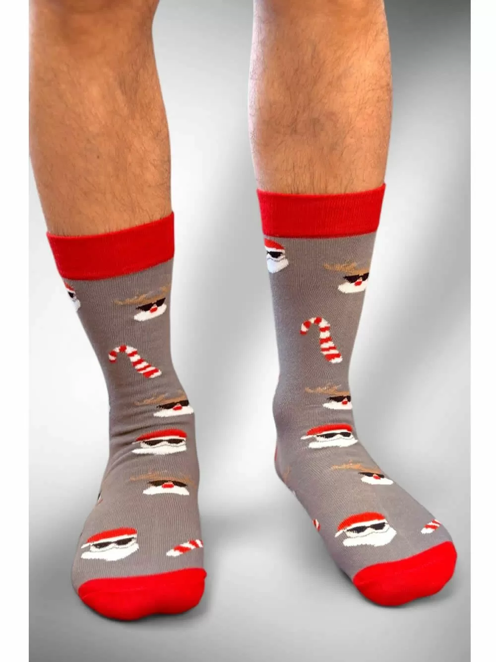 Unisex Κάλτσα IDER Xmas - Ελαστικό Βαμβάκι - 2 Ζευγάρια