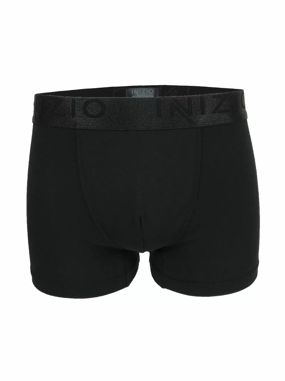 INIZIO Boxer - Black/Black - Ελαστικό Βαμβάκι - Πακέτο με 2 