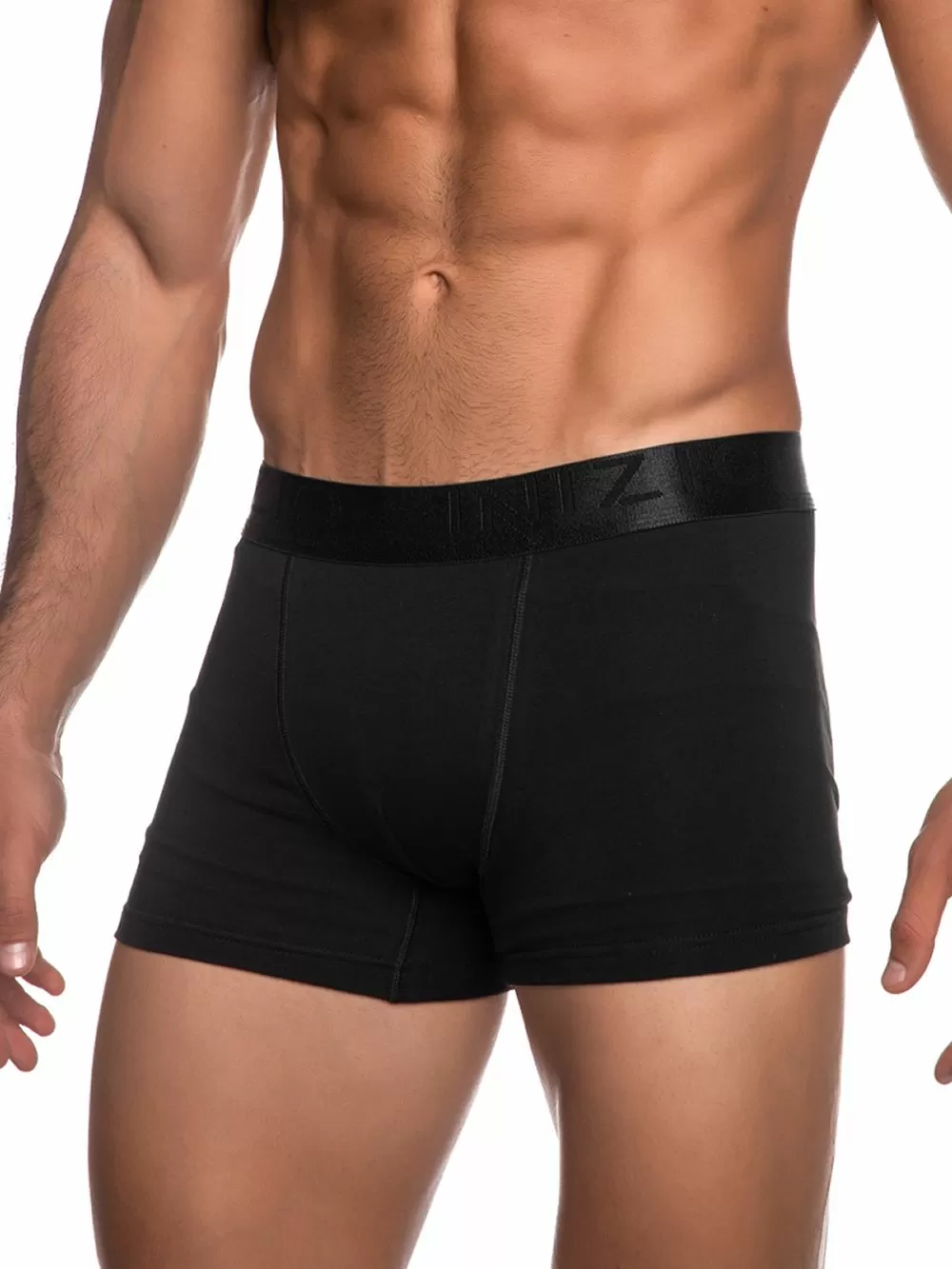 INIZIO Boxer - Black/Red - Ελαστικό Βαμβάκι - Πακέτο με 2 