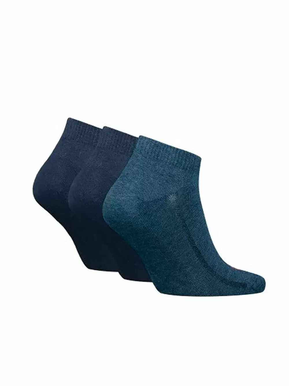 LEVI'S Ανδρικό Σοσόνι Batwing Logo - Denim - Οργανικό ECO Βαμβάκι - 3 Ζευγάρια