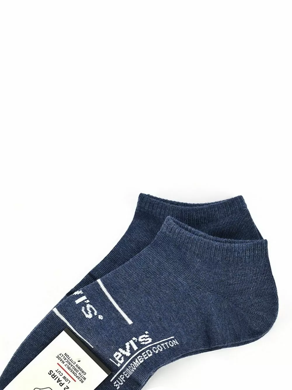 LEVI'S Ανδρικό Σοσόνι - Super Απαλό Βαμβάκι - 2 Ζευγάρια